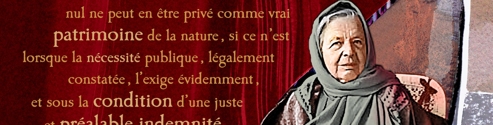 Madame Hélène Carrère d’Encausse, marraine de la tapisserie «Hommage à Marguerite Yourcenar»